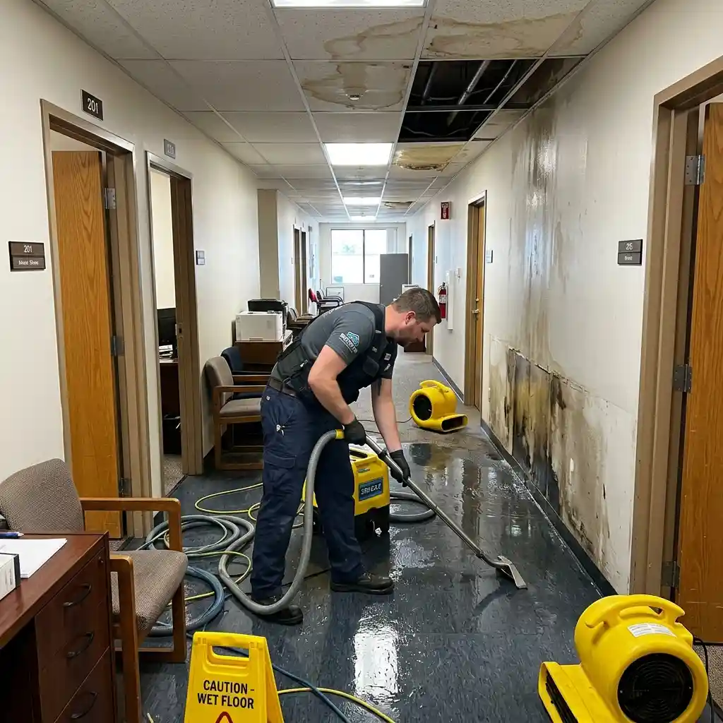 Commercial water damage restoration Everett WA